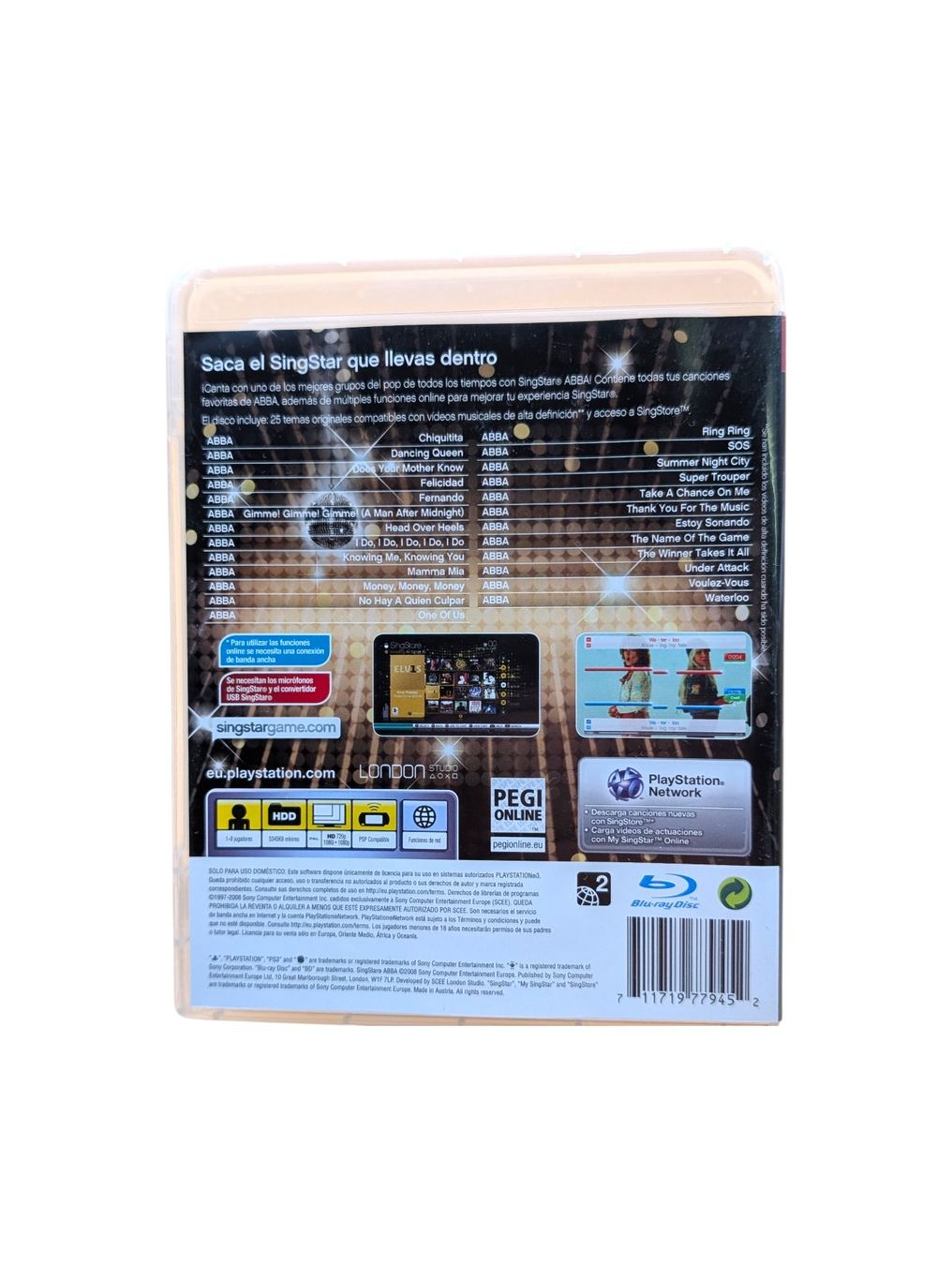 Sony Giochi: SingStar ABBA PlayStation 3 (PS3) – Usato da Domat/Ems venduto da IsseldorsShop 1