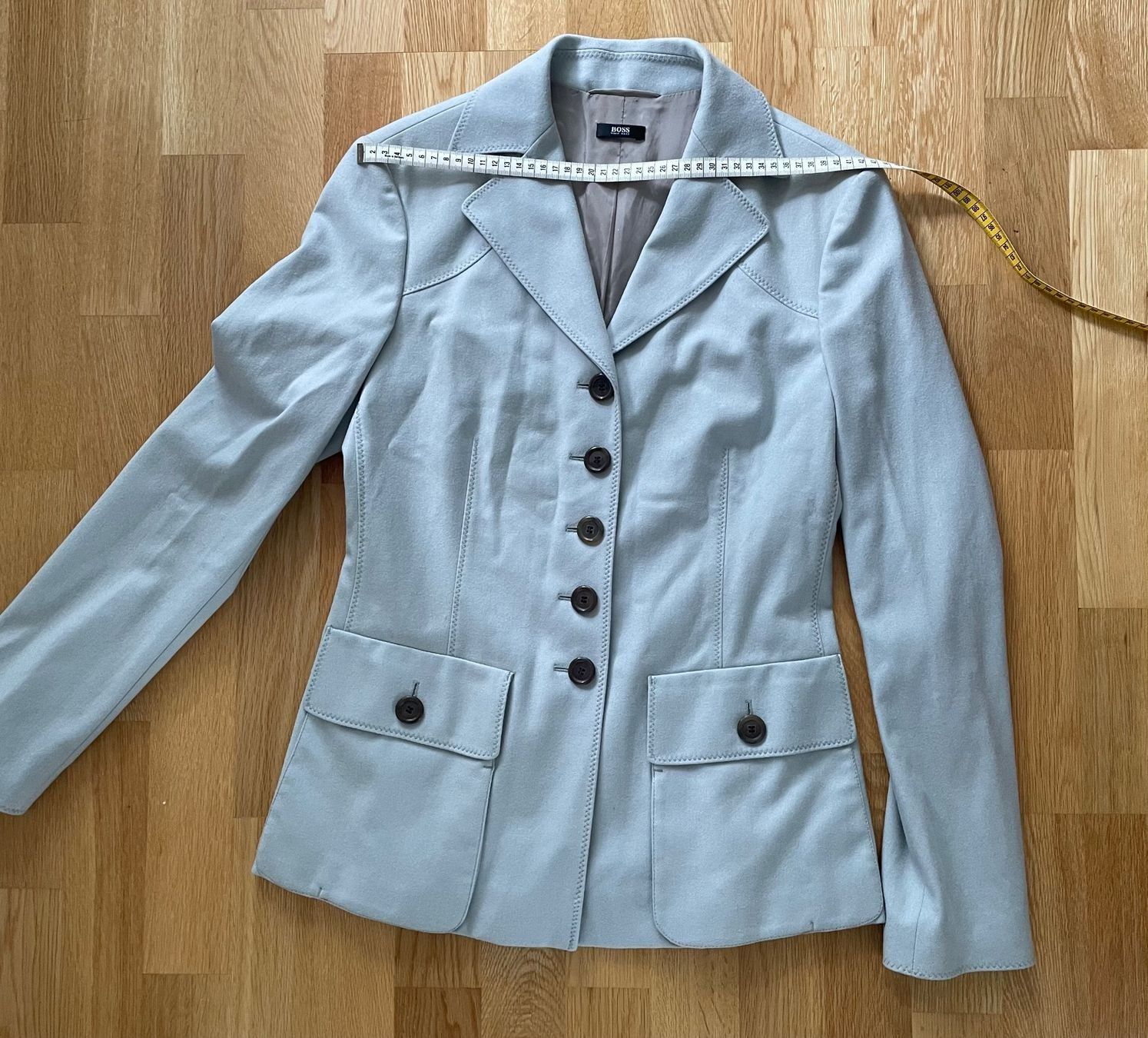 Hugo Boss Jacken: Hugo Boss Blazer , Gr. 38, Eisblau, gut erhalten – Gebraucht aus Gais von Sinclair3 4