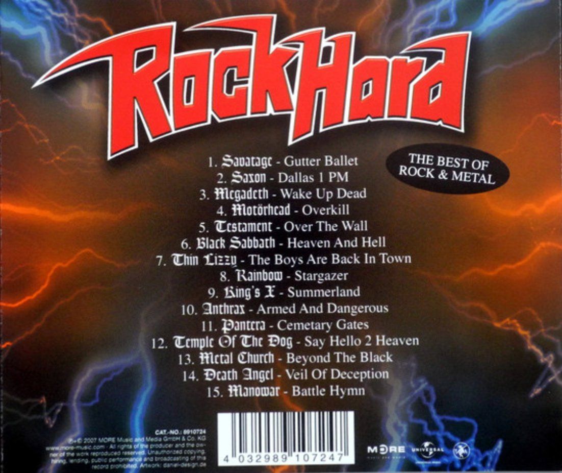 CD: Rock Hard - The History Compilation – Usato da Brunnen venduto da Barfly5 1