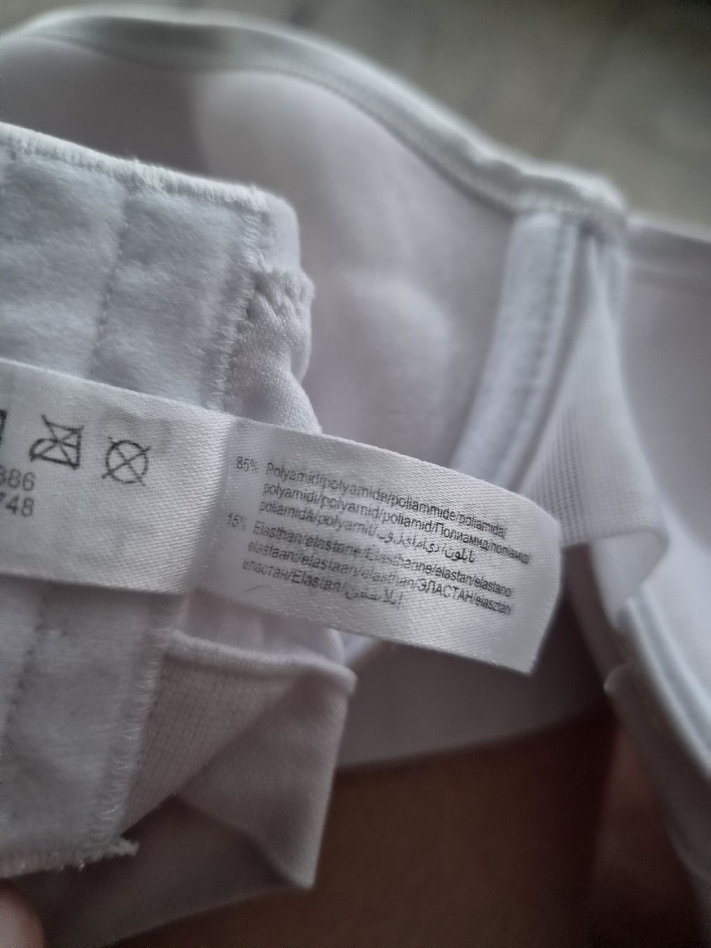 Altra biancheria intima: Damen BH weiss Grösse 90AA von H.I.S – Usato da Niederrohrdorf venduto da Miripfiri 5