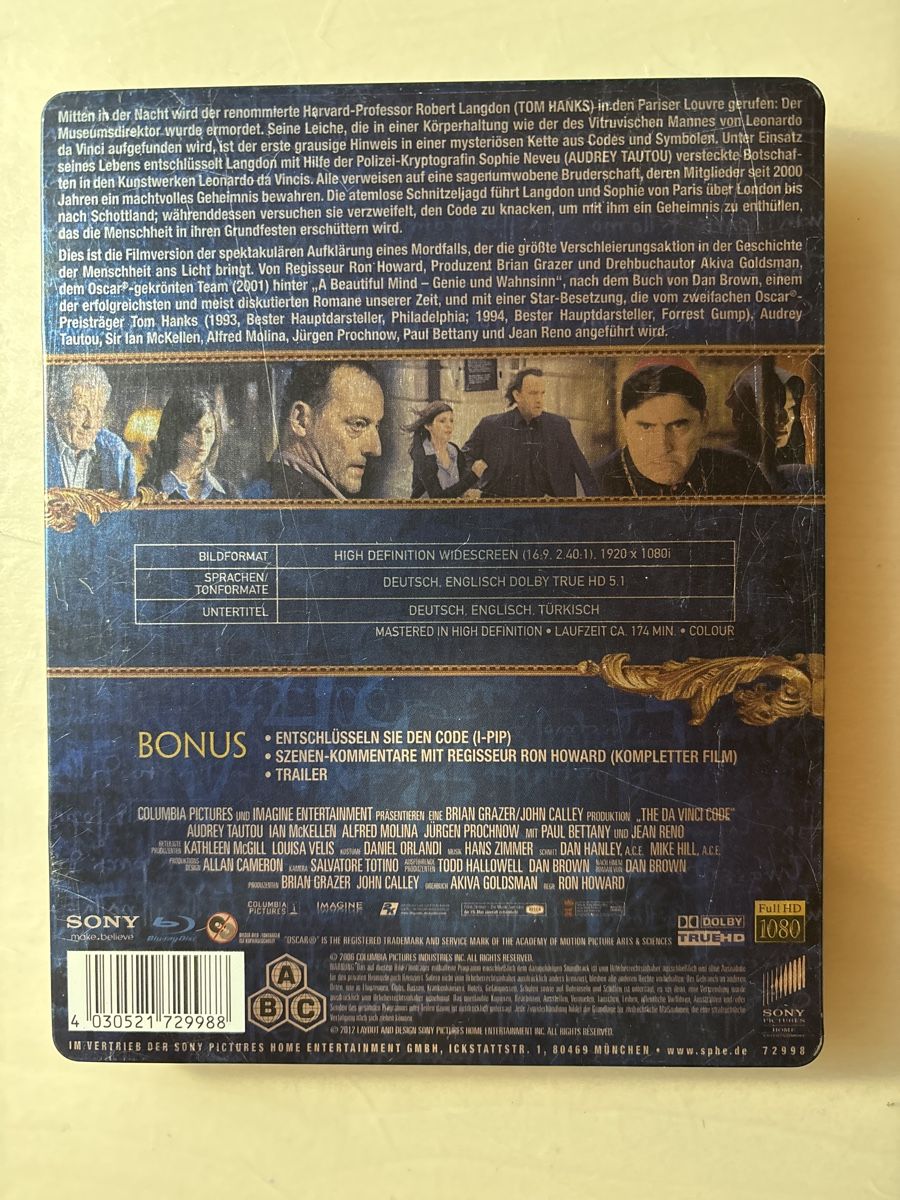 Tutti i DVDs: The Da Vinci Code  – Usato da Ruswil venduto da Slivio_ 1