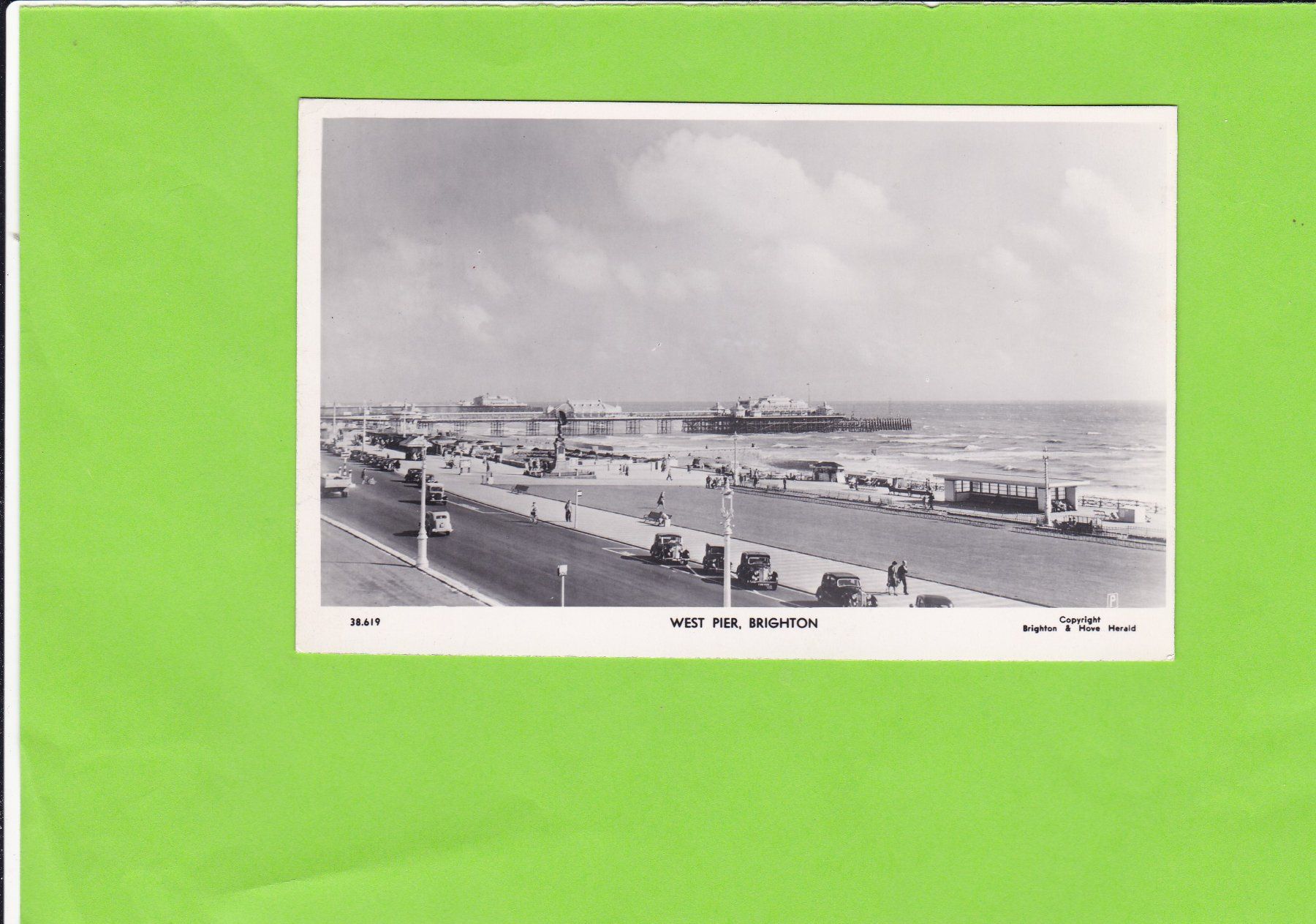 Cartoline postali: West Pier, Brigthon – Usato da St. Peterzell venduto da neckertal