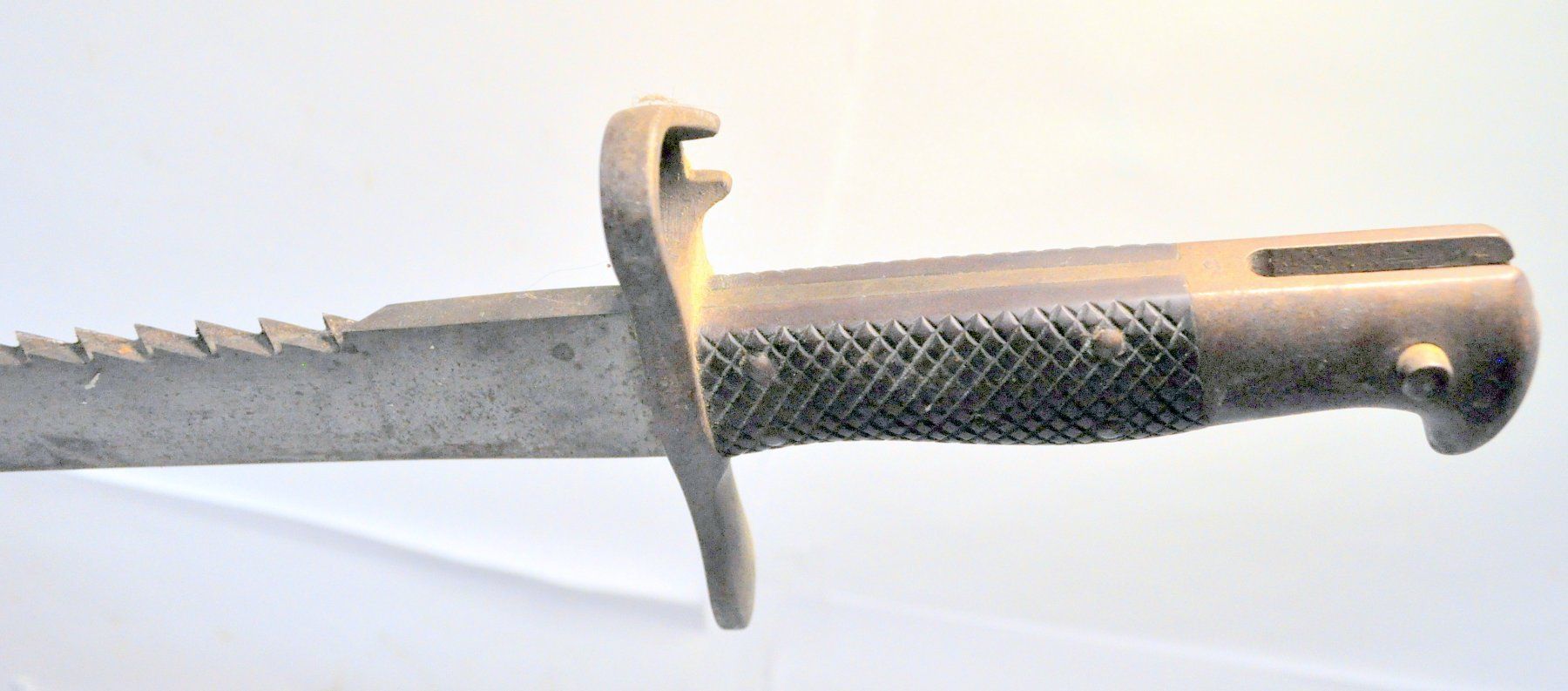 Schweizer Armee Armi bianche: Ancienne "grande" baïonnette armée Suisse – Usato da Neuchâtel venduto da Neuchatel 8