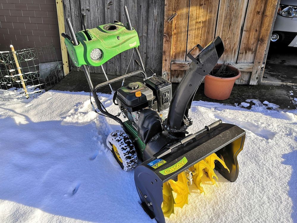 Schneefräse Benzin Okay Landi Kaufen auf Ricardo