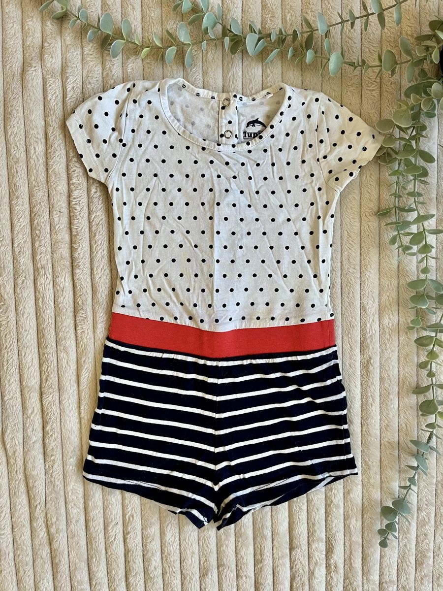 Lupilu Tute: Sommerlicher Mädchen Jumpsuit, 86/92 – Usato da Affoltern am Albis venduto da sissaria