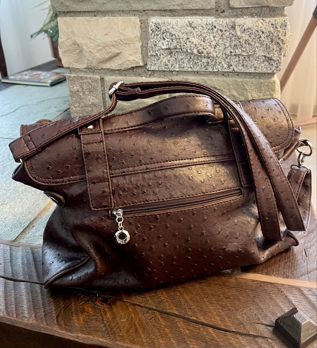 Borse da donna: Braune Handtasche mit Henkel – Nuovo (secondo la descrizione) da Meikirch venduto da Hilfe_Waisentiere 2