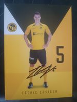 Cédric Zrsiger - YB Bern - handsignierte Karte