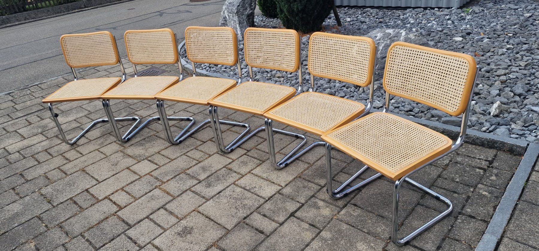 Sedie: Vintage Freischwinger Stühle 6 Stück – Usato da dietikon venduto da Deva64
