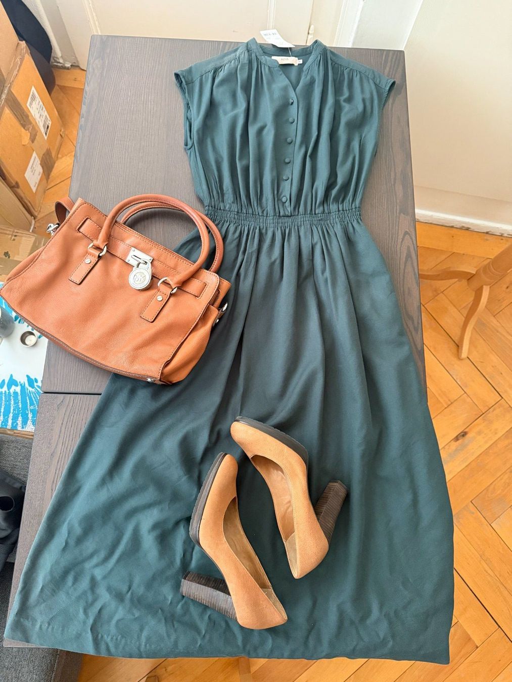 Vestiti: Robe d'été verte bleue – Nuovo e nell'imballaggio originale da Le Locle venduto da tchanatakoua