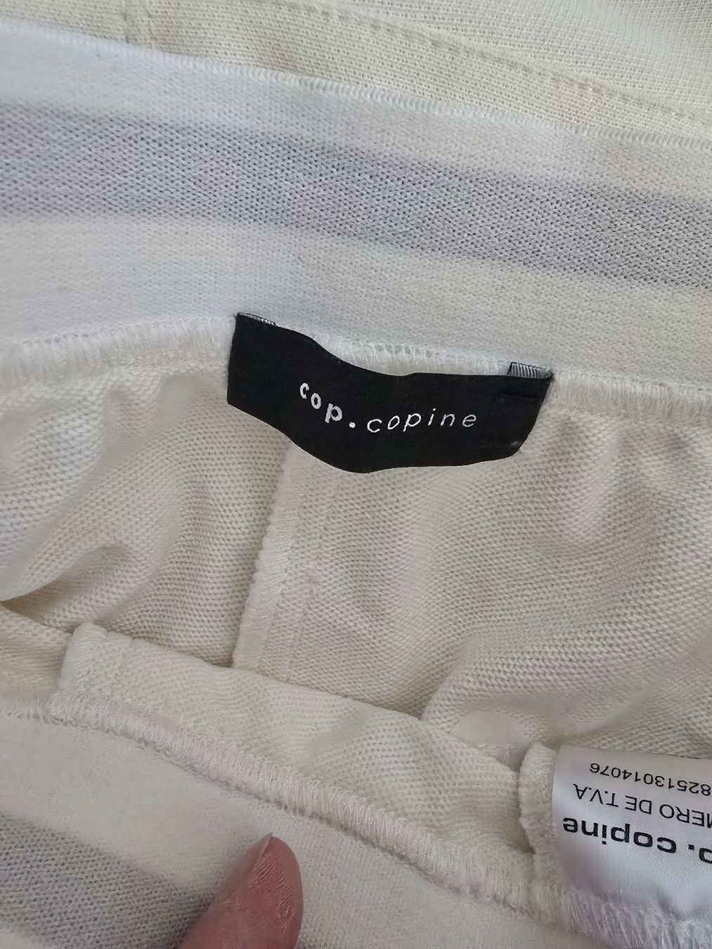 Pantaloni: Cop. Copine Cream Trousers  – Usato da bern venduto da gsh_2w9d 7