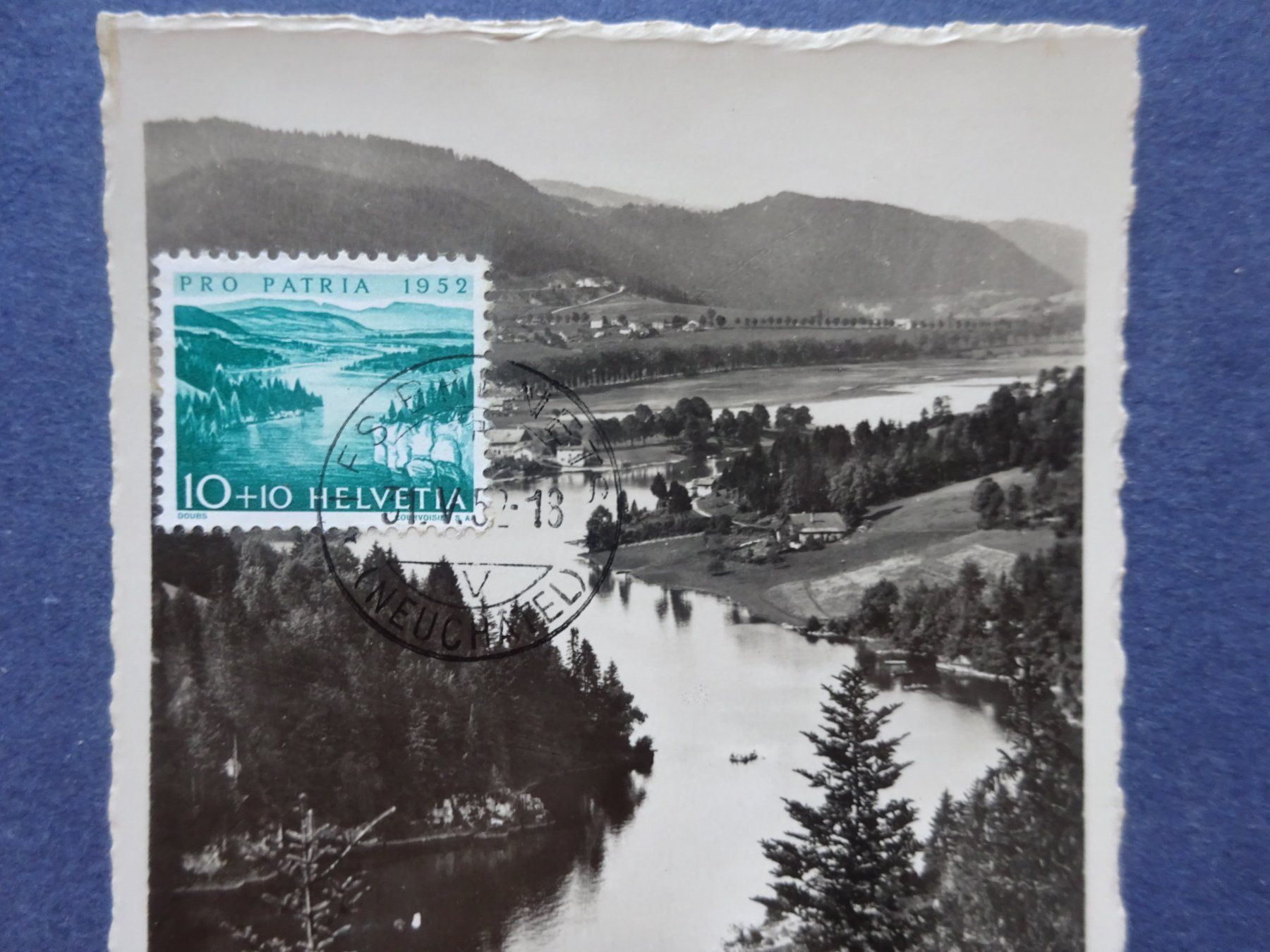 Tutti i francobolli: 1952 Pro Patria Maximumkarte mit ET Stempel – Usato da Appenzell-Steinegg venduto da adi1975 1