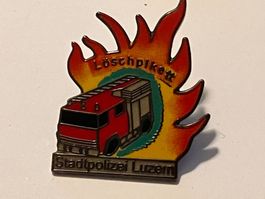 1 Pin Löschpikett Stadtpolizei Luzern