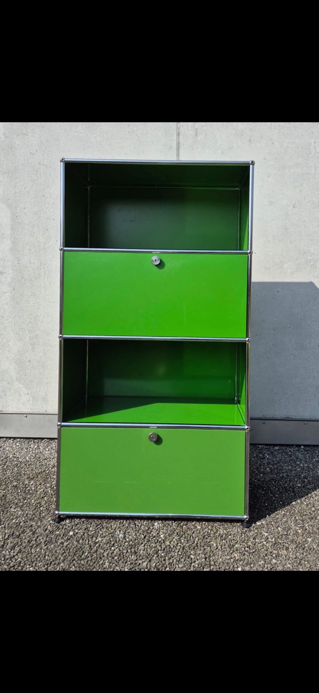 USM Cassettiere: Usm Haller Highboard im Britisch Green – Usato da Nidau venduto da Eisblume
