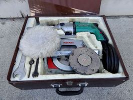 Vintage Bohrmaschine METABO Zubehör Kreissäge 70er 80er