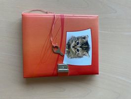 Tagebuch mit Schloss, Notizbuch abschliessbar, neu