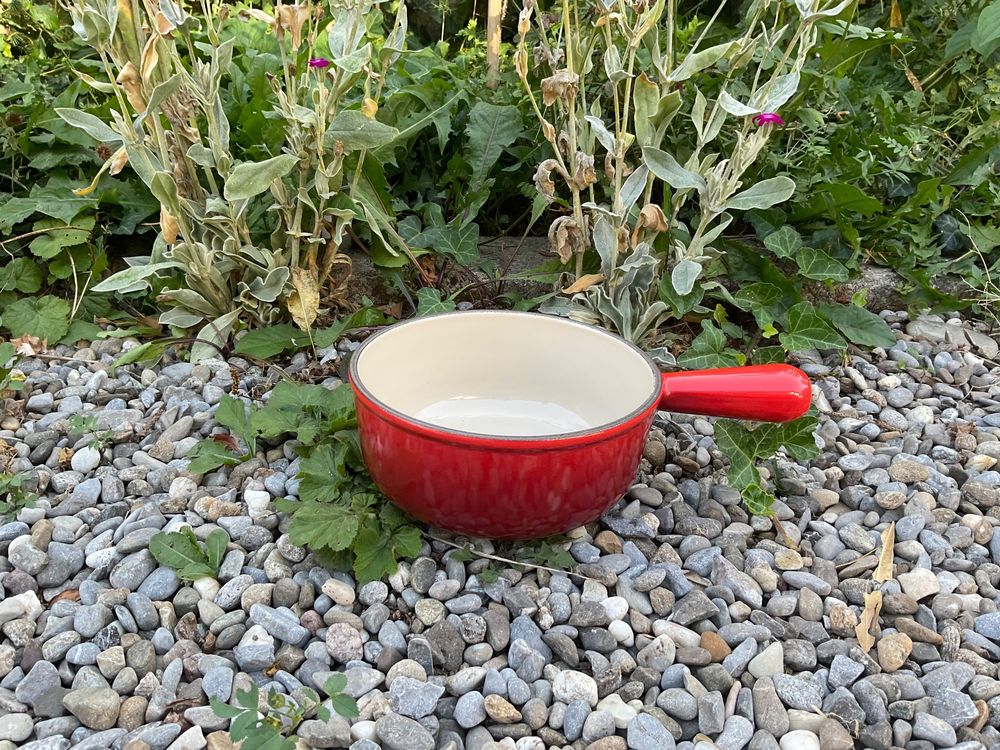 Caquelon à Fondue Le Creuset - Bleu - Occasion (bon état)