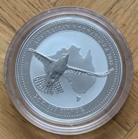 Silber Münze Kookaburra 2002 / 2 Unzen Silber Australien