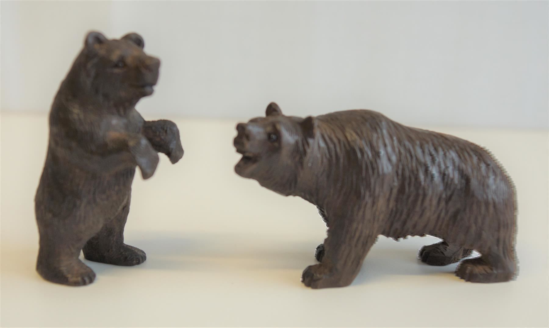 Figuren: Bärenfamilie, geschnitzt – Neu und originalverpackt aus Brienz BE von P.Edelweiss 3