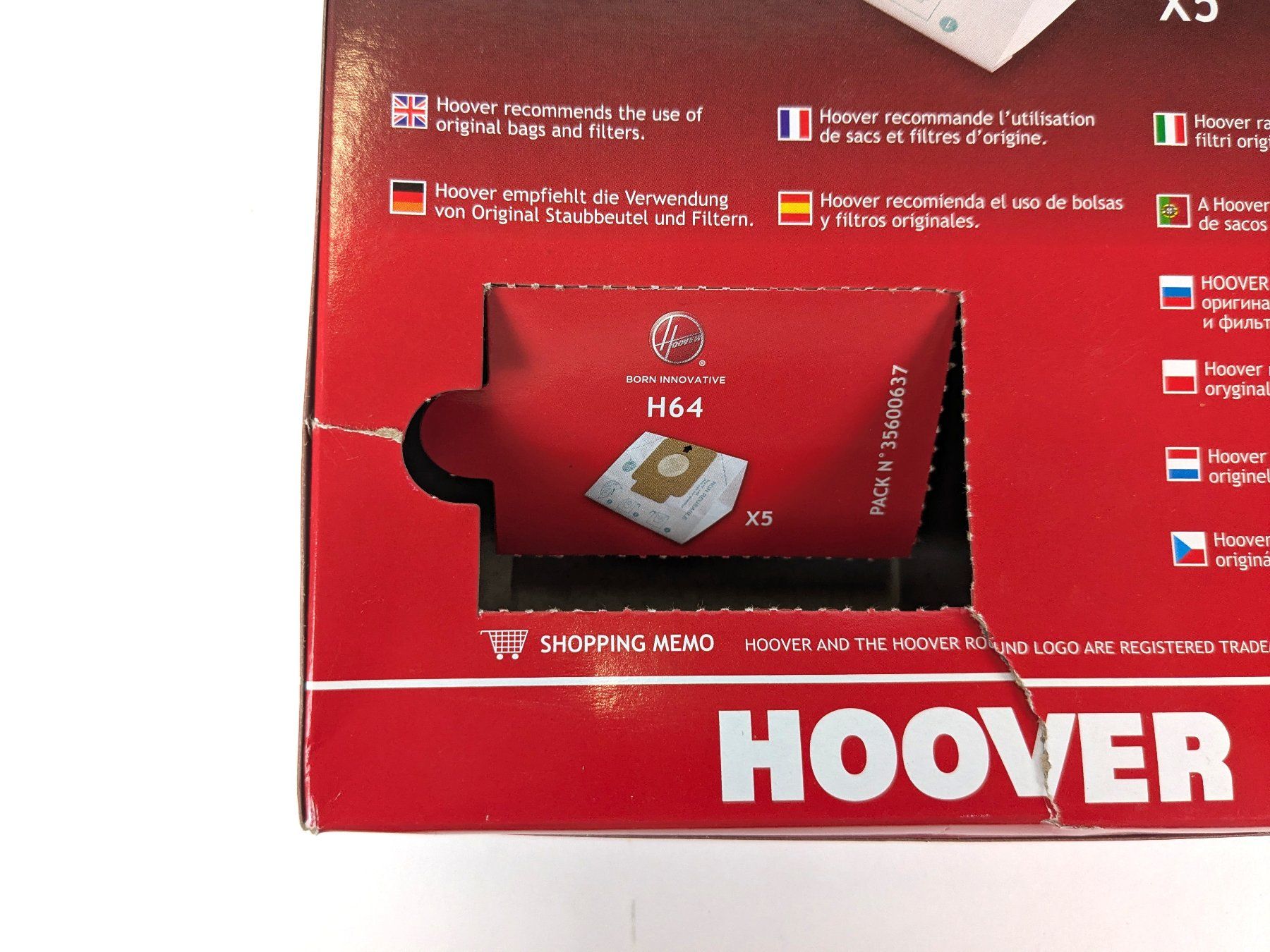 Altro per la casa: HOOVER Staubsaugerbeutel H64 – Nuovo (secondo la descrizione) da Dintikon venduto da Restwert_Dintikon 3