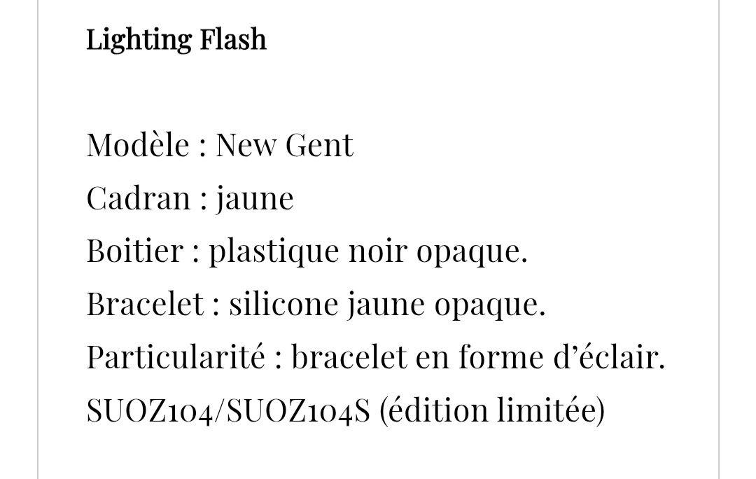 Swatch Uhren: swatch jeremy scott Lighting flash – Gebraucht aus Montet (Broye) von CandiceD 4