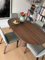 Minotti Esszimmerstühle /Arson 4 Set, Farbe: 21 Celadon