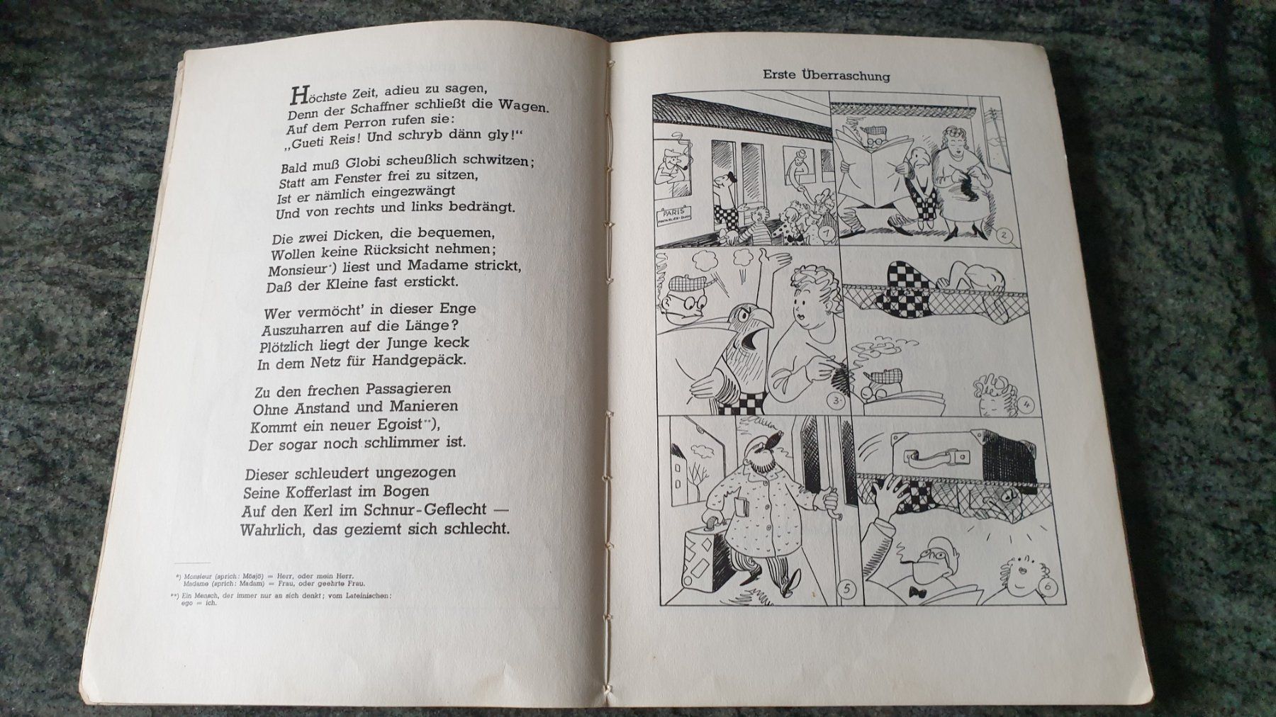 Bücher: GLOBI ERLEBT PARIS / 1. AUFLAGE 1946 – Gebraucht aus Wengi b. Büren von Ot1000 3