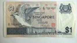 Billet banque Singapour 1 Dollar série 1996 TBE+