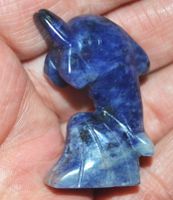 Deko - Heilsteine F-01 – Delphin – Lapislazuli