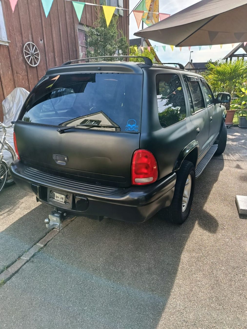 Dodge Autos: DODGE DURANGO 4.7 V8 2001 Schwarz-Matt – Gebraucht aus Frasnacht von monster-350 2