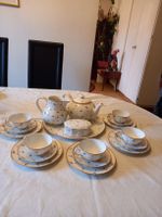 5erAntik Handgemalt Swiss Langenthal Teeset complet.1930