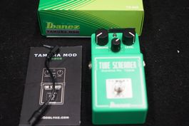 Ibanez TS-808, Tamura Mod, signed by Susumu Tamura