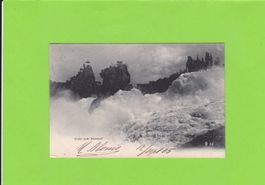 Gruss vom Rheinfall--1905