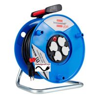 Neue 50m PVC -Kabelrolle T12 ideal für Haus und Hobby IP20