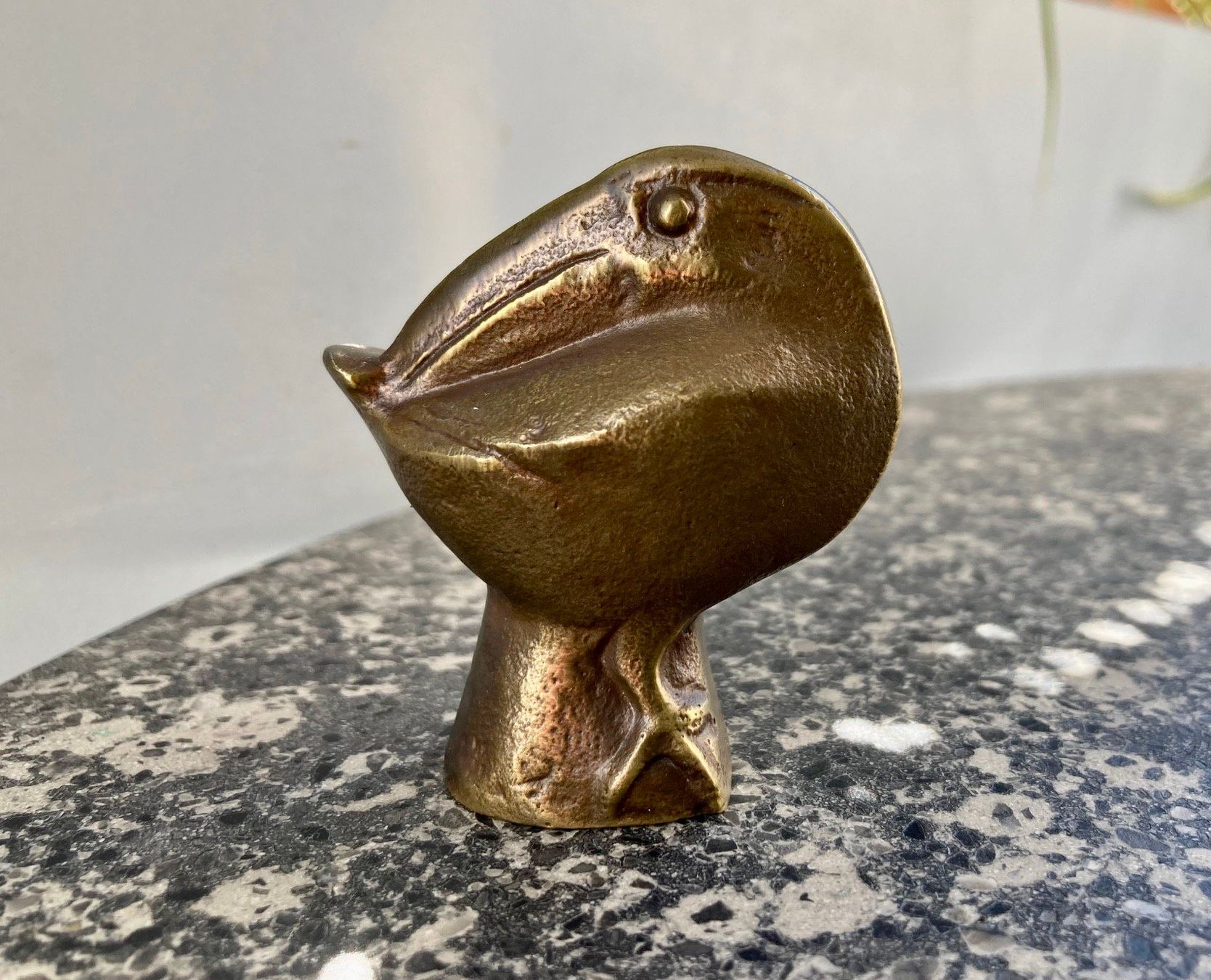 Bag Turgi Statuette: BAG Turgi Bronzefigur, Tukan – Usato da Zürich venduto da cornetto55