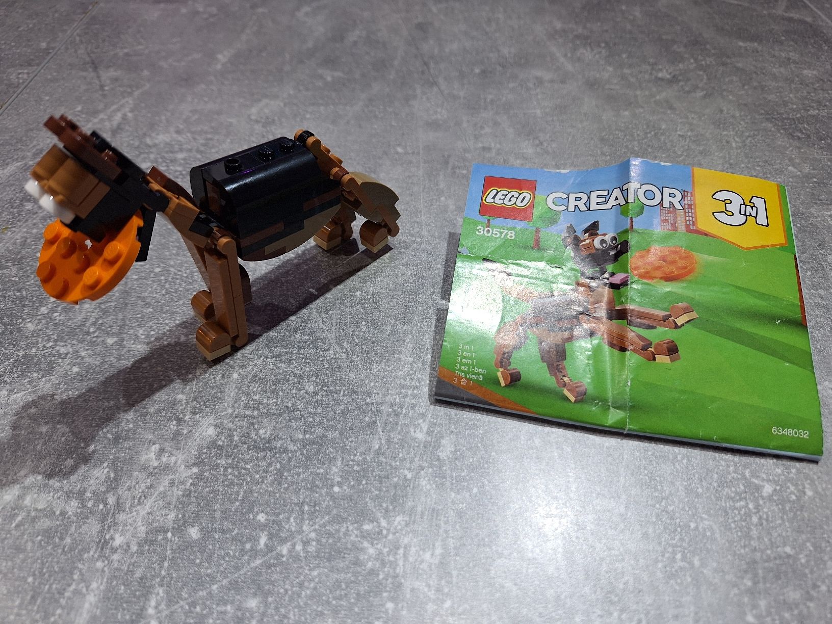 Lego Giocattoli: Lego 30578 Deutscher Schäferhund – Usato da Egerkingen venduto da Niceli1
