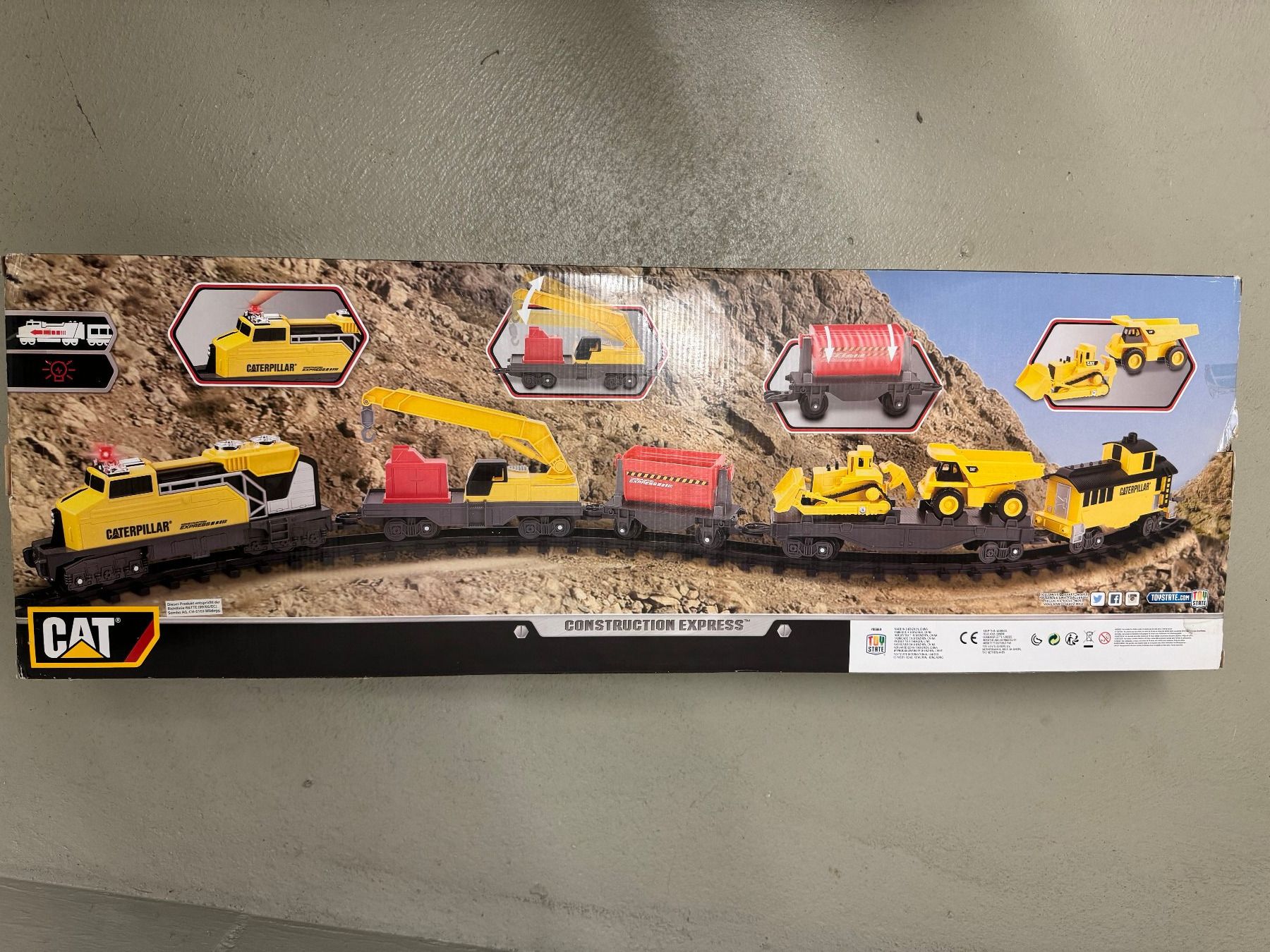 Spielzeuge: CAT - Caterpillar Construction Express Train Set – Neu und originalverpackt aus Urdorf von cybernoid72 3