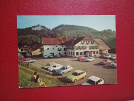 Berghaus Ober-Bölchen Eptingen alte Autos Parkplatz