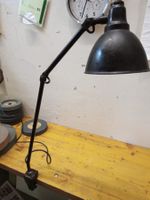 Tisch Klemm Werkstattlampe 1930 Jahre