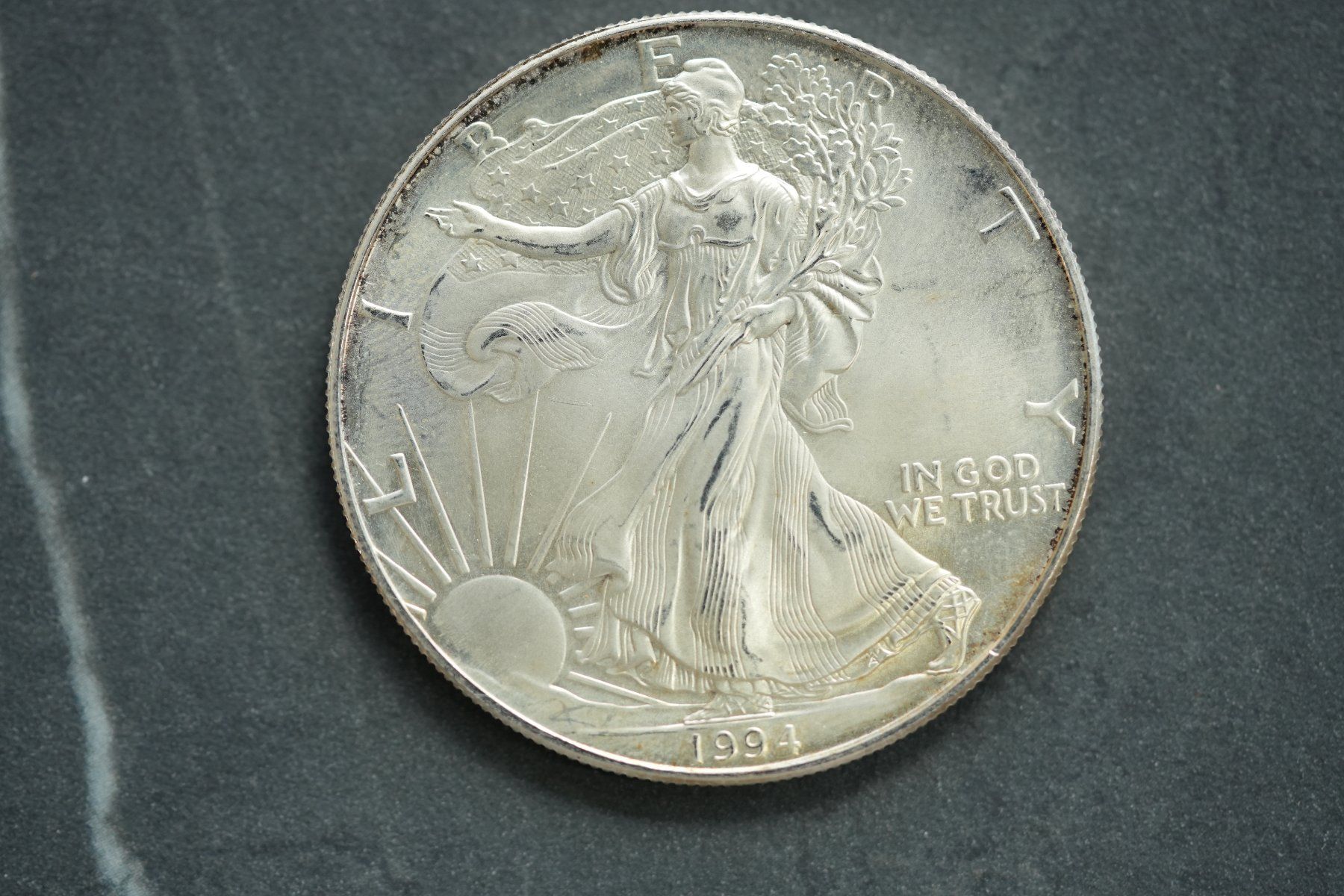 Tutti le monete: Pièce américaine en argent 1994 – Usato da Faoug venduto da Bruce_Wayne23 1