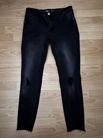 Jeans Mädchen Gr.33 neu skinny schwarz