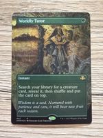 Magic the Gathering: Worldly Tutor - Borderless Foil, NM