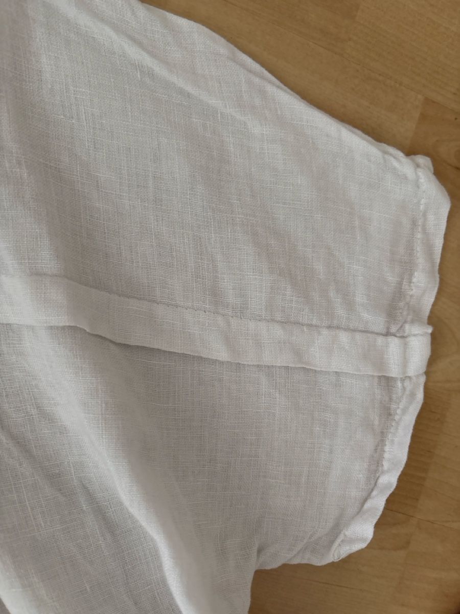 Blusen: Leinenbluse weiss  One Size – Gebraucht aus Nebikon von Draga25 5