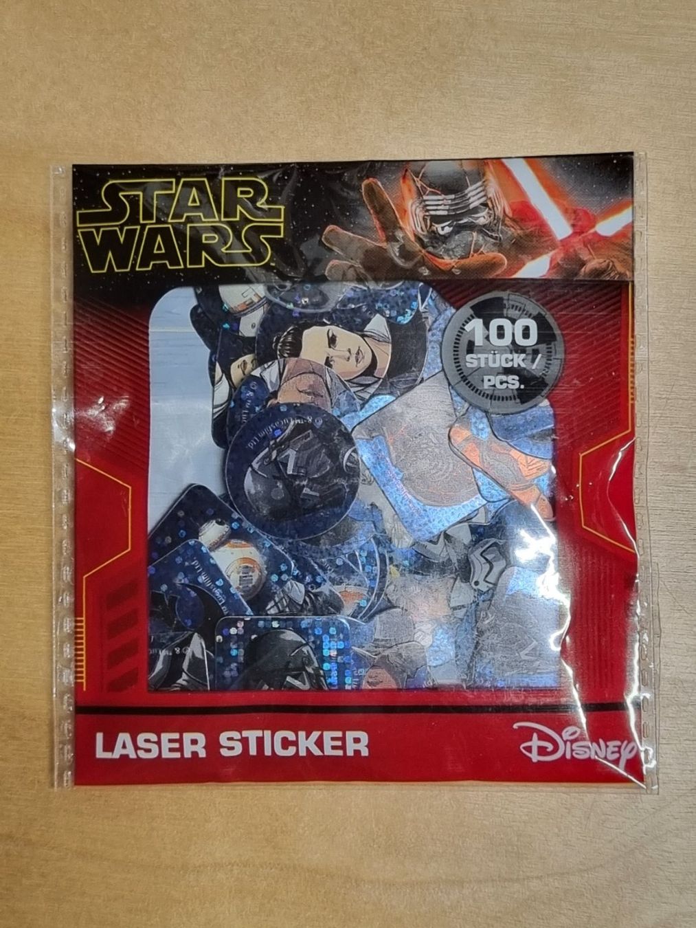 Sticker: Star Wars Laser Sticker 100 Stück – Nuovo e nell'imballaggio originale da Basadingen venduto da NekoBricks