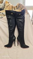 Gio Hel Overknee Leder Stiefel – Extrem Sexy Stiletto 15 cm