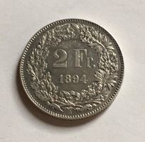 1894 2 Franken -unz *RAR*