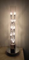 Micasa Tischleuchte Michigan Glaszylinder 10 Halogen Lampen