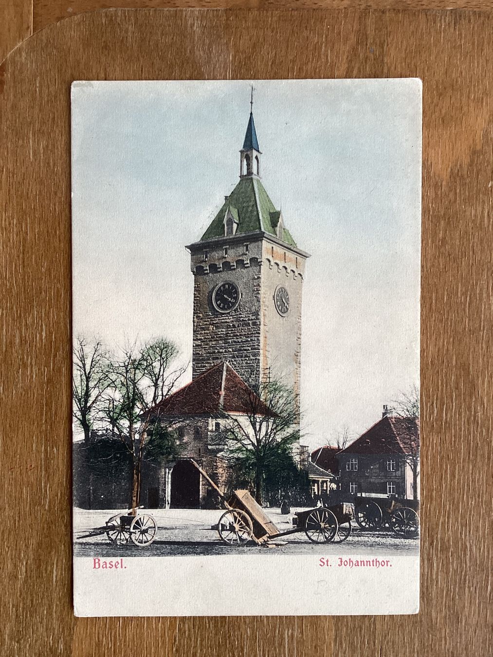 Ansichtskarten: AK Basel St. Johanntor 1902 – Gebraucht aus Zürich von Tolima194