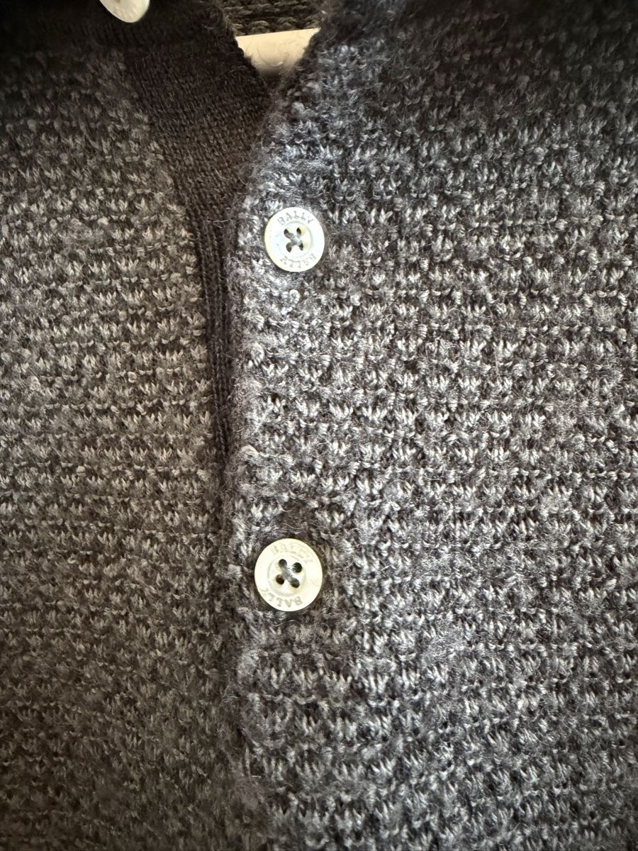 Bally Pullover & Sweatshirts: Bally Wool Cashmere Polo Shirt, Men's Size Medium – Gebraucht aus Zug von pav_q5f7 3