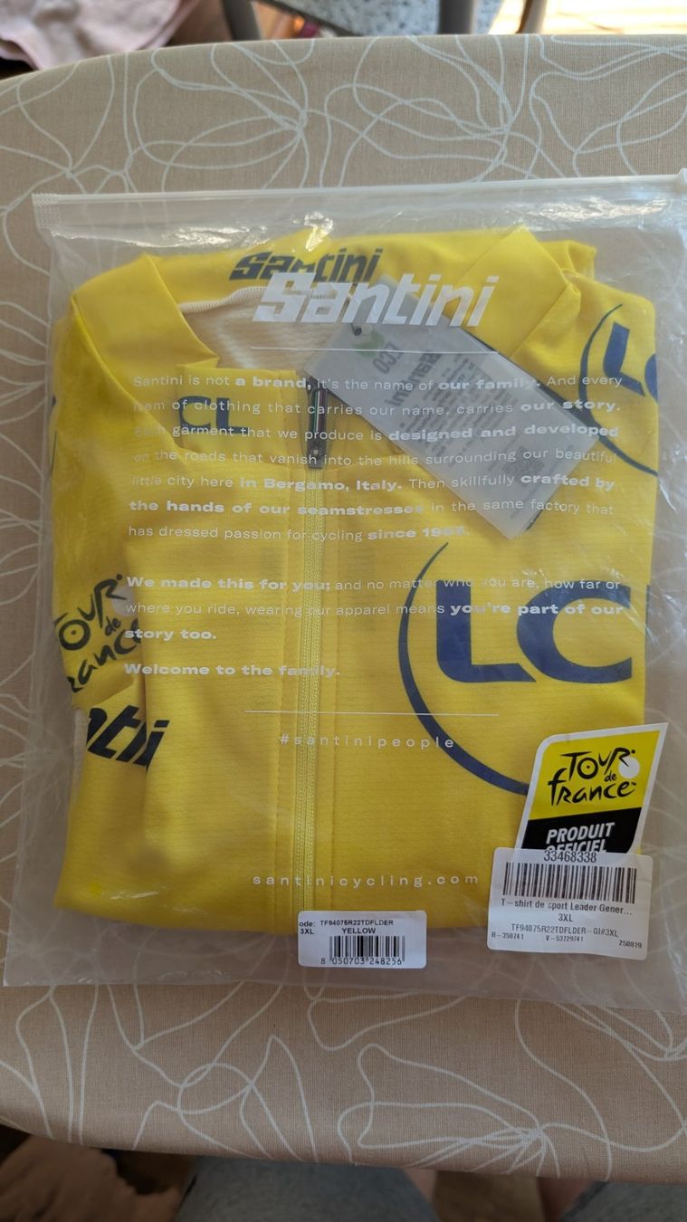 Leibchen & Hosen: Fahrradtrickot – Neu und originalverpackt aus Sevelen von Cussler