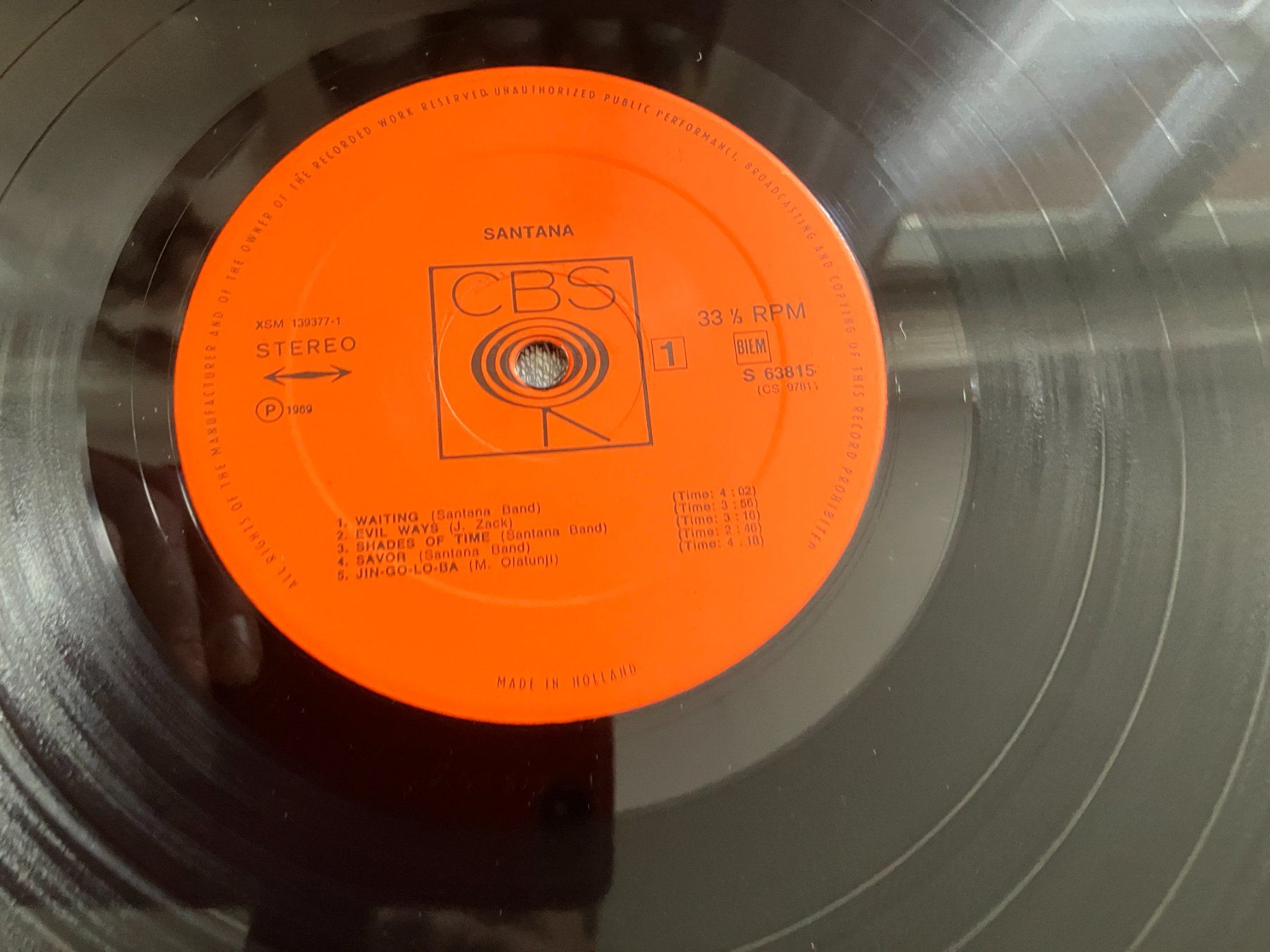 Dischi in vinile: Santana – Usato da Aarwangen venduto da Jukebox3 6